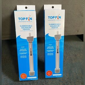 Submersible Aquarium Heater - Blue and White